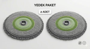 + 2'li Yedek Mop Bezi (%25 Ekstra Tasarruf)